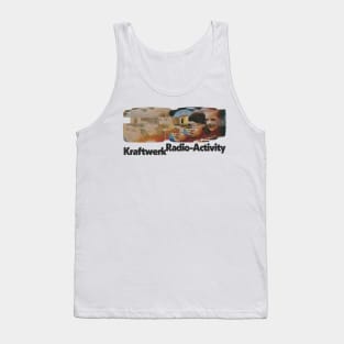 Kraftwerk / Original Retro Glitch Art Design Tank Top